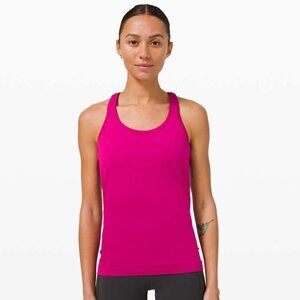 Lululemon Swiftly Tech Tank, ripened raspberry, size 6